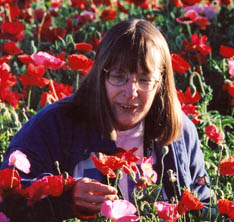 Artist in Her Garden